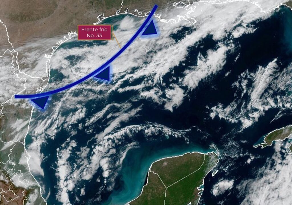 Frente Frío 33: Procivy advierte temperaturas menores a 7 grados