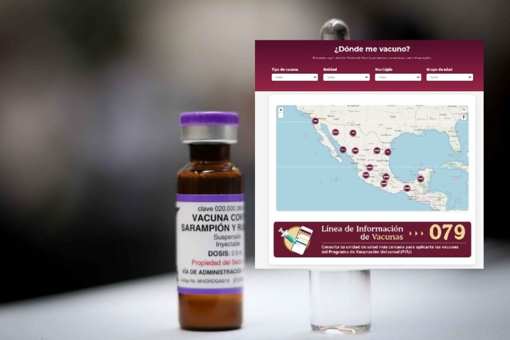 Gobierno de México lanza portal para localizar centros de vacunación contra sarampión