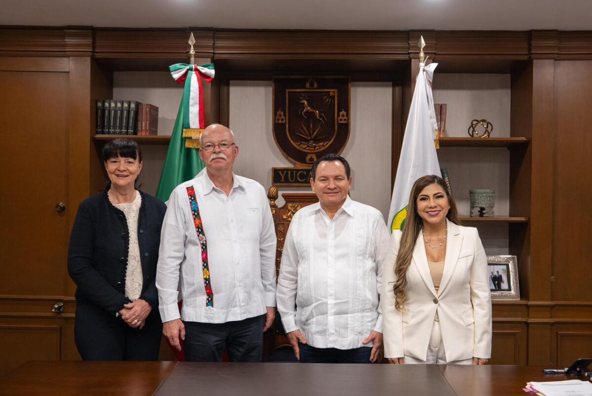 Joaquín Díaz Mena y embajador de Alemania impulsan el Renacimiento Maya