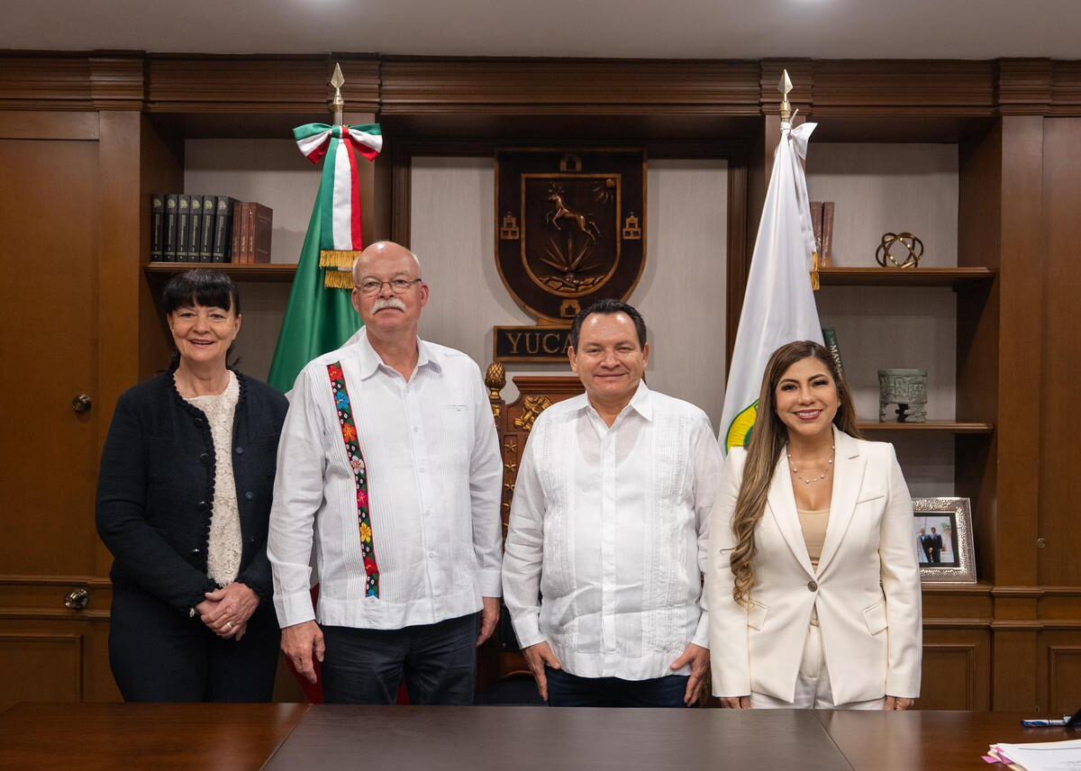 Joaquín Díaz Mena y embajador de Alemania impulsan el Renacimiento Maya