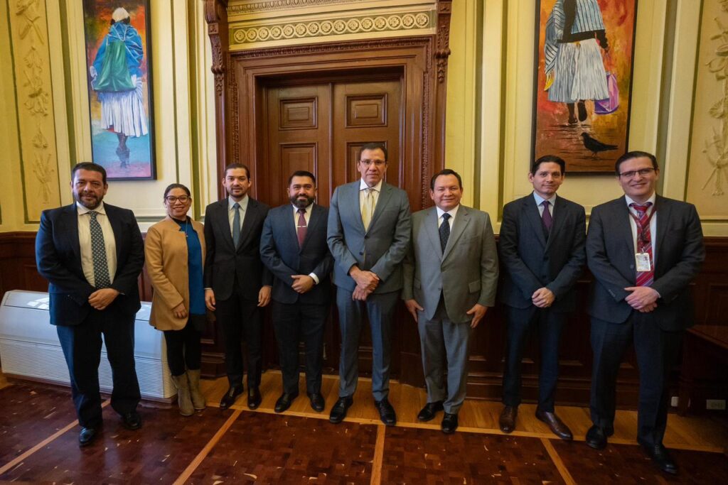 Yucatán impulsa agenda integral en CDMX para proyectos estratégicos