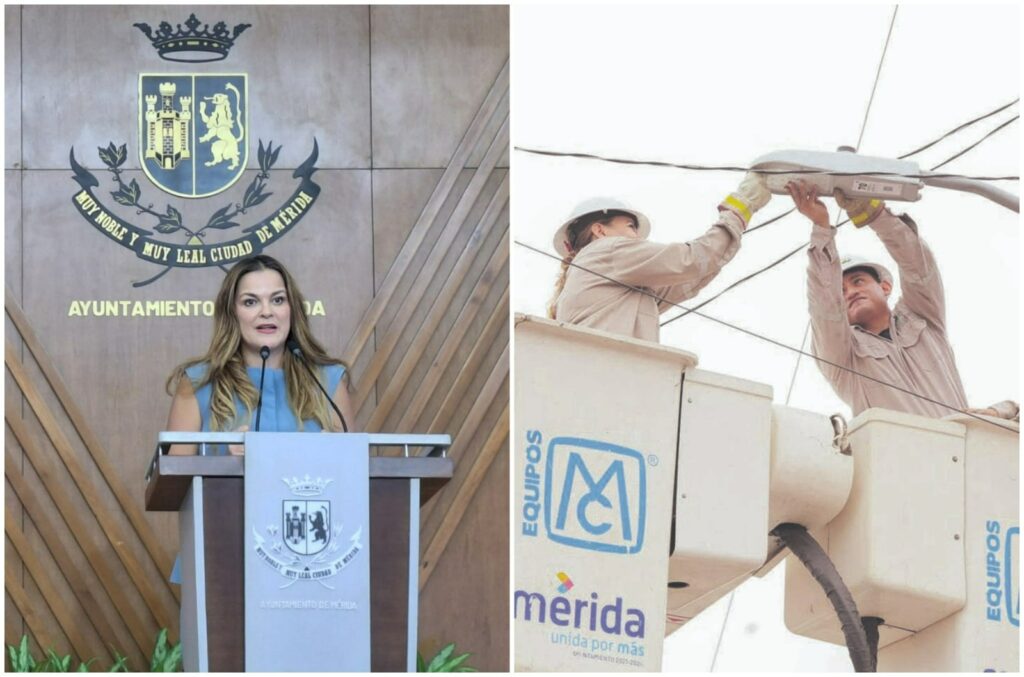 Mérida refuerza seguridad con 30 mil nuevas luminarias LED