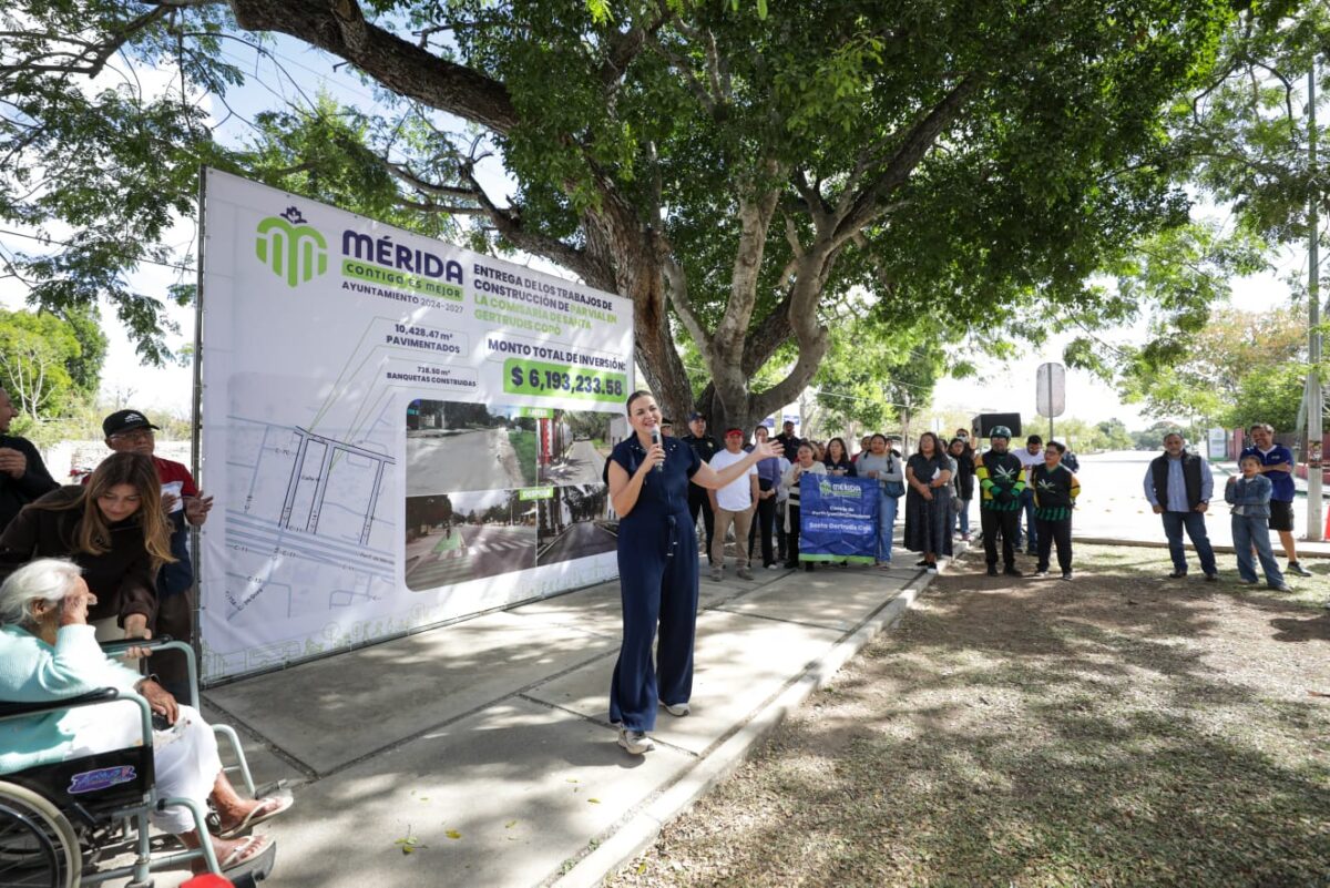 Ayuntamiento mejora movilidad y seguridad vial en Santa Gertrudis Copó