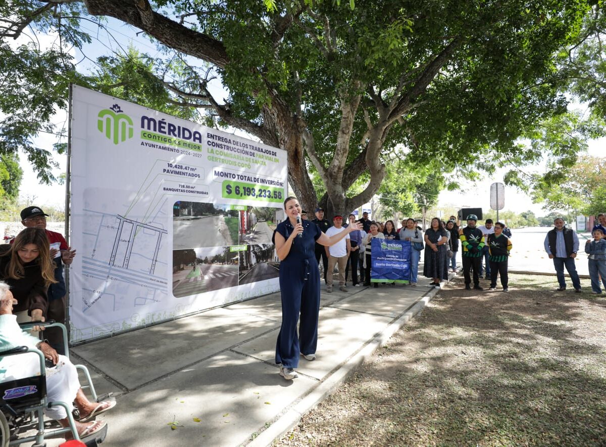 Ayuntamiento mejora movilidad y seguridad vial en Santa Gertrudis Copó