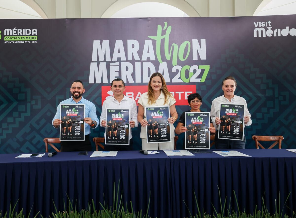 Maratón de Mérida 2027 busca atraer a 8 mil corredores internacionales
