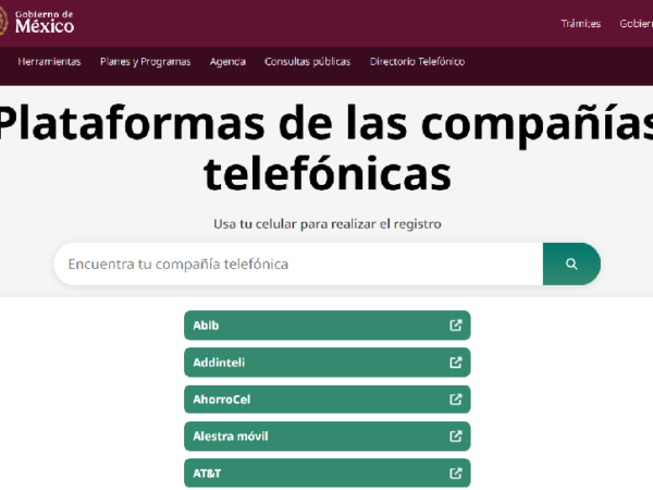 Nueva plataforma de la CRT permite consultar líneas móviles ligadas a tu CURP
