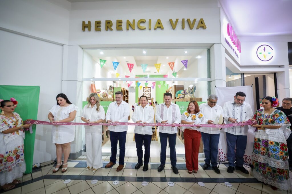 Nueva tienda herencia viva impulsa artesanías y emprendimientos en Mérida