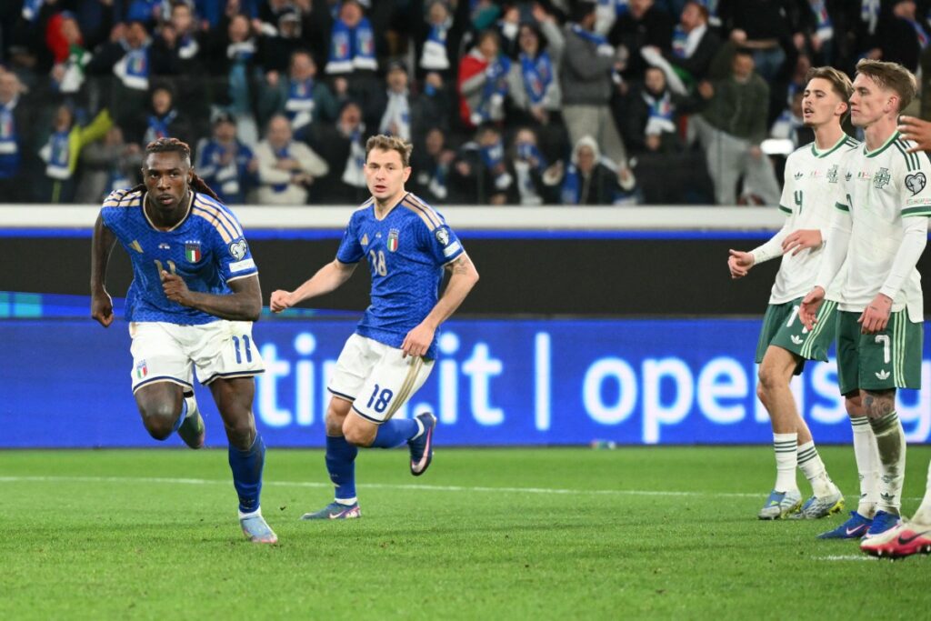 Italia aún con esperanza de clasificar al Mundial tras vencer a Irlanda del Norte