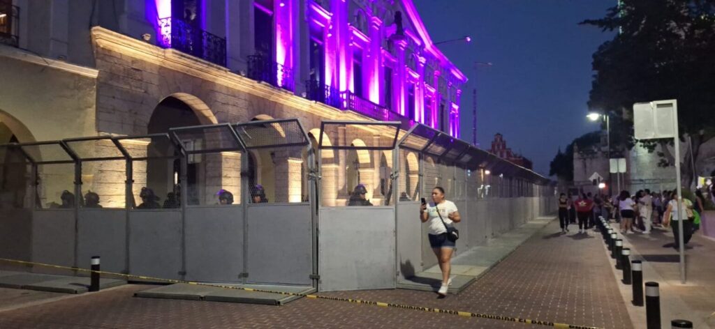 Mérida sin vallas para la marcha del Día Internacional de la Mujer