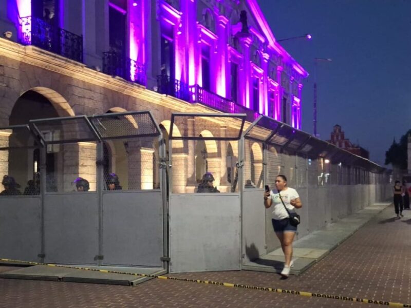 Mérida sin vallas para la marcha del Día Internacional de la Mujer