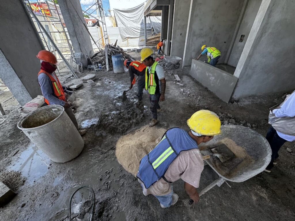 Avanza modernización del mercado municipal de Ticul