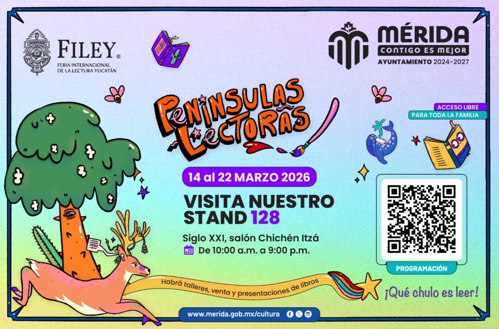 Ayuntamiento de Mérida presenta 50 actividades para la FILEY 2026