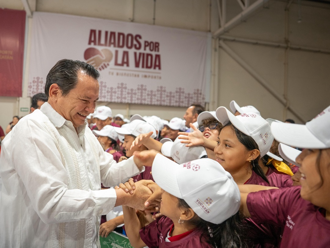 Yucatán arranca Mundialito Escolar 2026 con más de 500 participantes