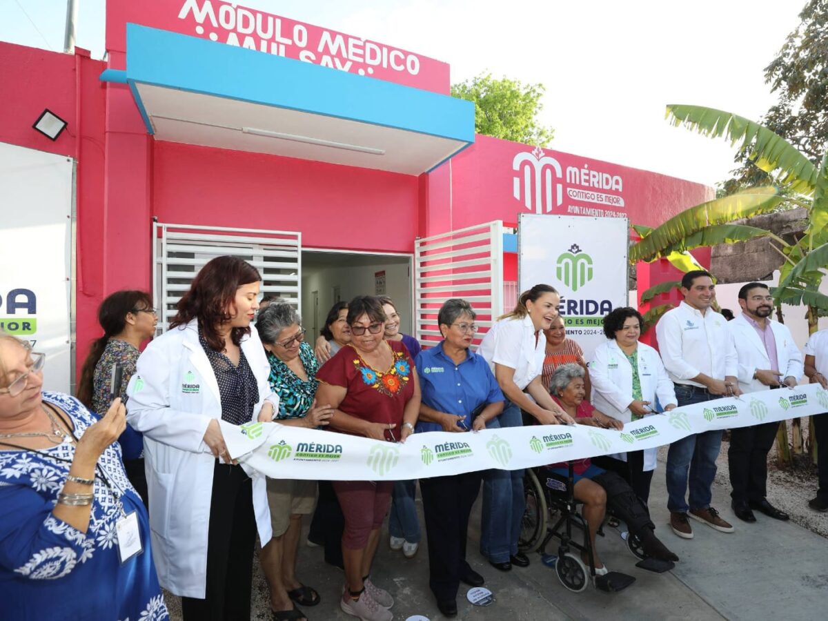 Ayuntamiento de Mérida beneficia a 20 mil personas con servicios de salud