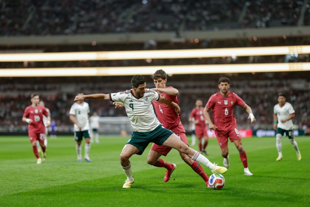 México y Portugal igualan en el Azteca ante 81 mil 344 fans