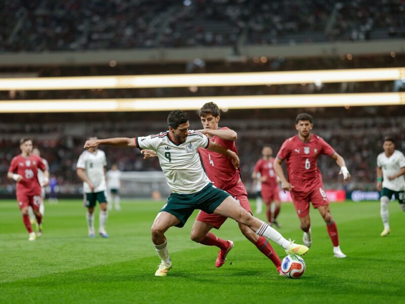 México y Portugal igualan en el Azteca ante 81 mil 344 fans