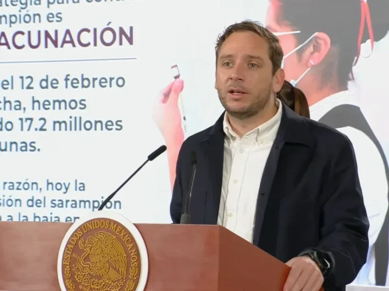 Frenan sarampión en México: más de 17 millones de dosis aplicadas