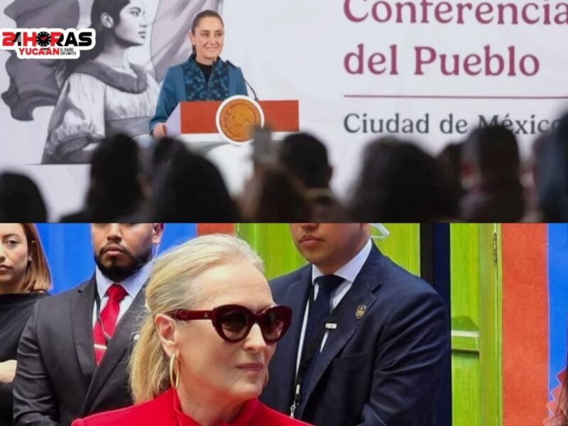 Respeto mutuo: Meryl Streep y Claudia Sheinbaum intercambian reconocimiento en México
