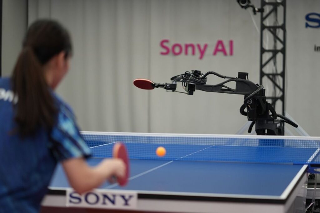 Ace: el robot de Sony AI que derrota a profesionales del tenis de mesa