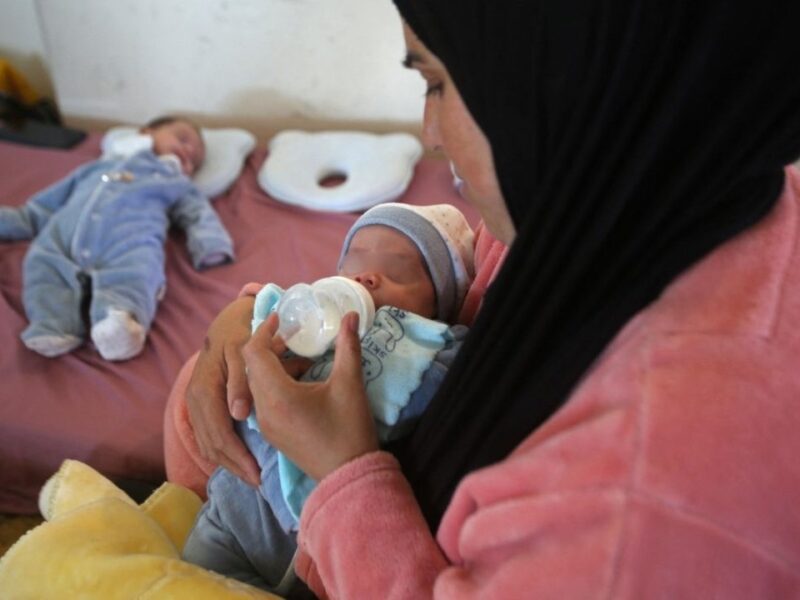 El desafío de dar a luz en Líbano en medio de la guerra