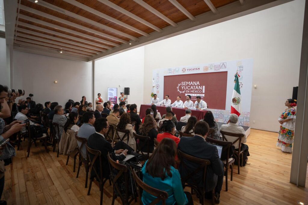 Anuncian la Semana Yucatán en México 2026 ante medio nacionales