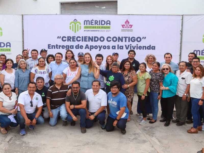 Inversión histórica de 140 MDP impulsa vivienda en Mérida