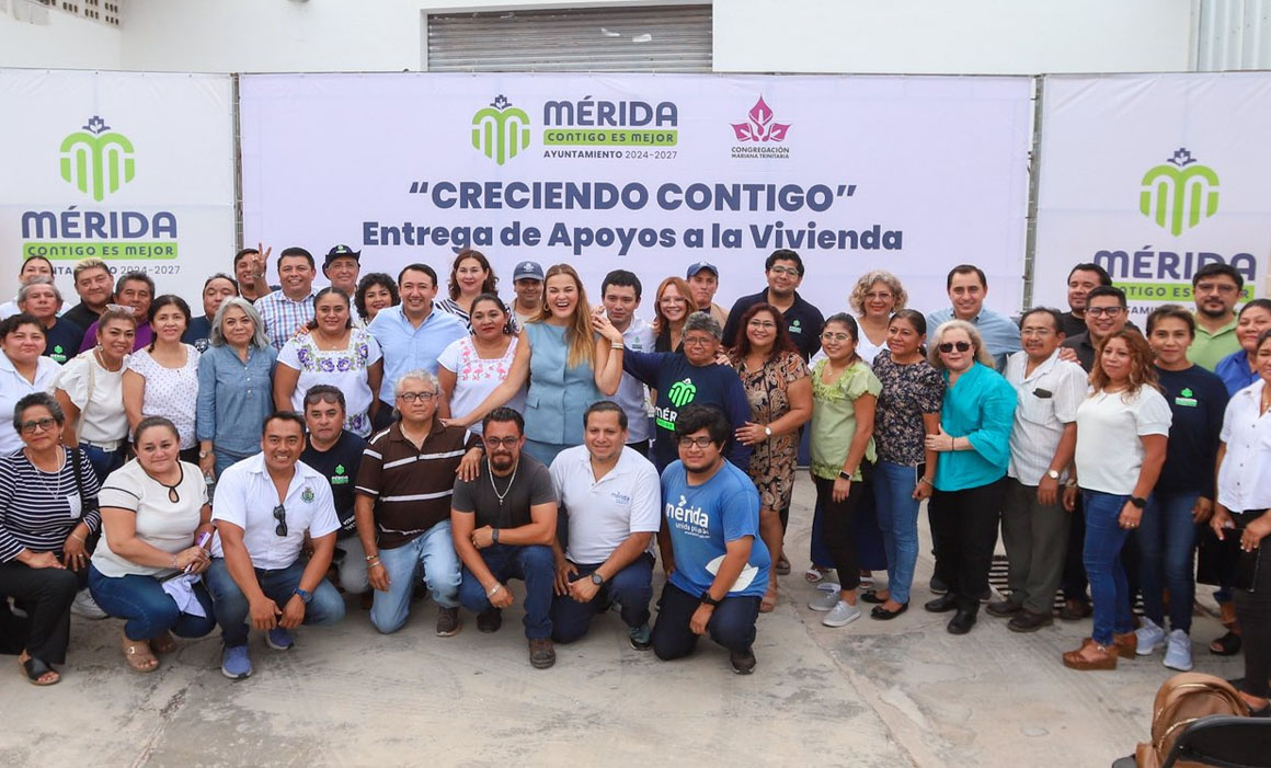 Inversión histórica de 140 MDP impulsa vivienda en Mérida