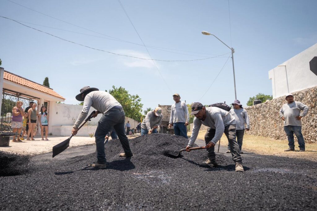 Inicia el rescate de 81 calles en Mérida