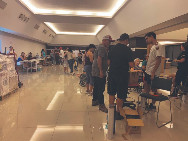 Solidaridad en Mérida rebasa centros de acopio para apoyar a Venezuela