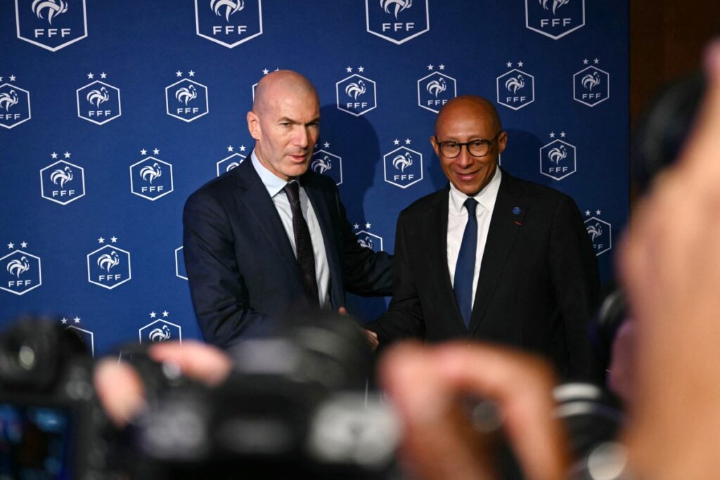 Zinedine Zidane es nombrado el nuevo técnico de la selección de Francia