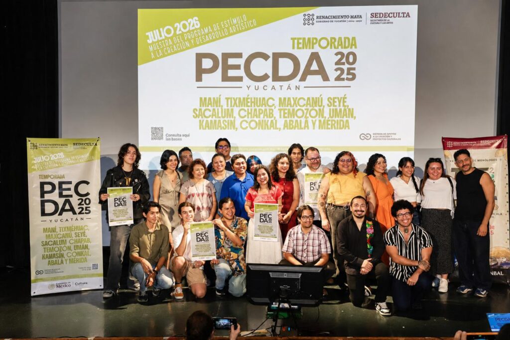 Yucatán fortalece su oferta cultural con el Festival de Monólogos y PECDA 2025