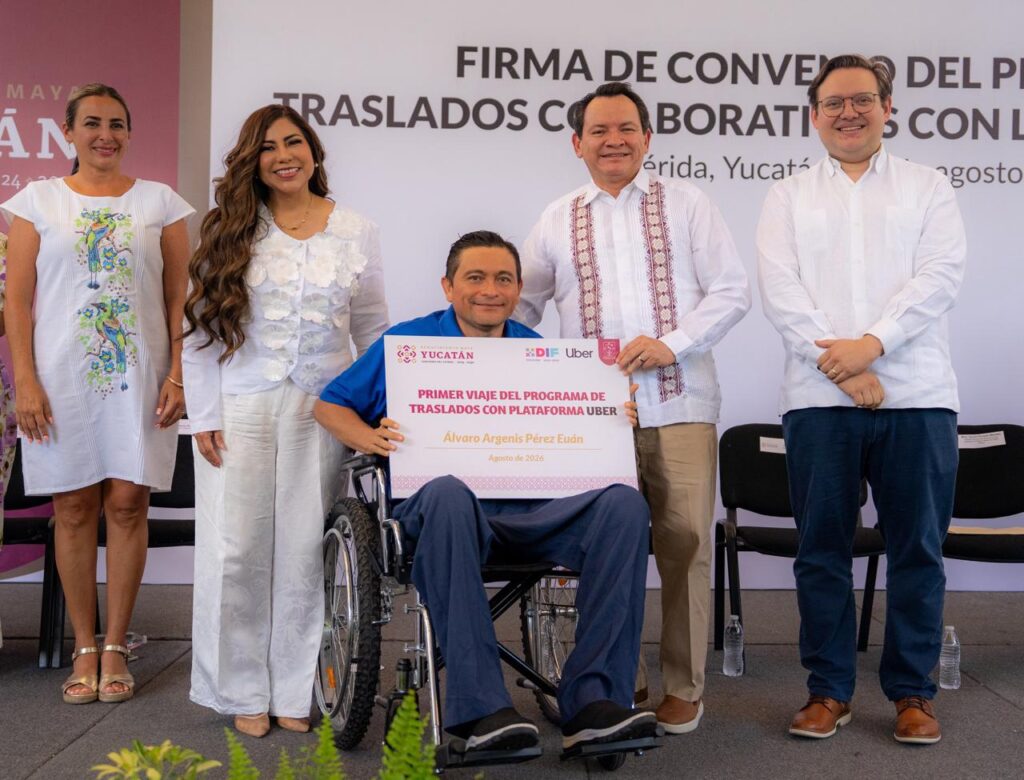 Alianza permitirá viajes gratuitos para usuarios del CREE en Yucatán