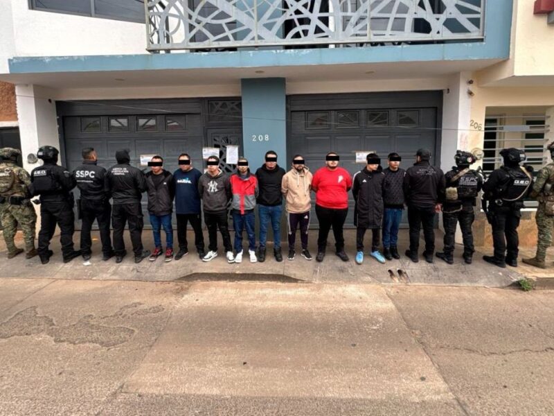 Operativo contra el CJNG deja 20 detenidos en tres estados