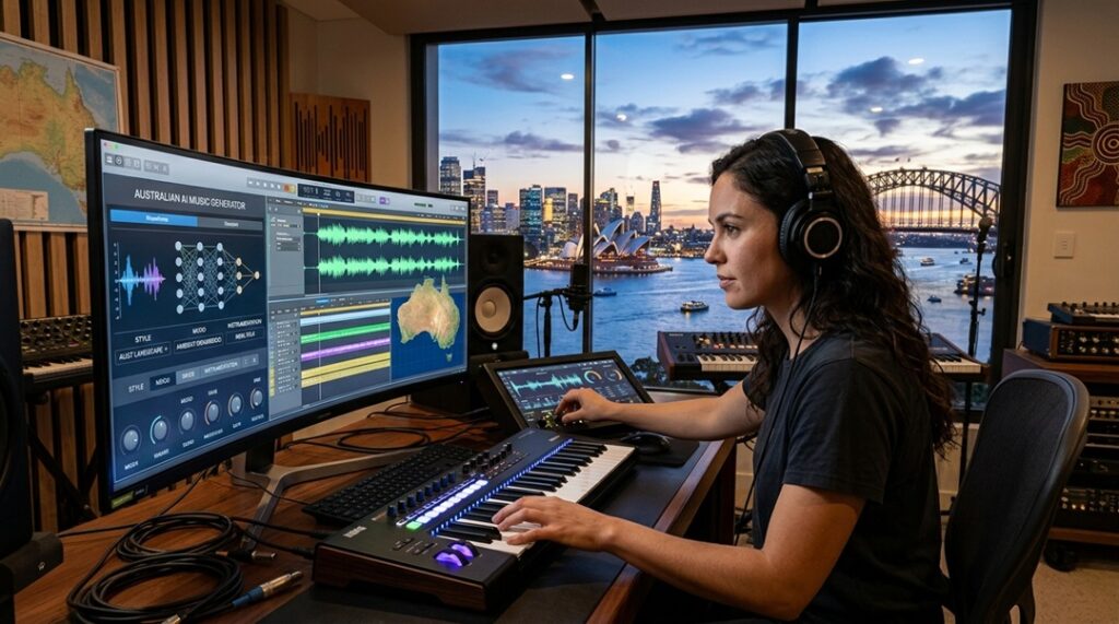 Australia excluye música generada por IA de sus charts