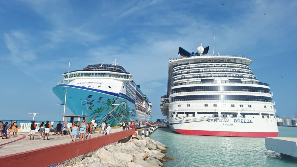Yucatán recibe 96 cruceros y casi 294 mil pasajeros en el primer semestre